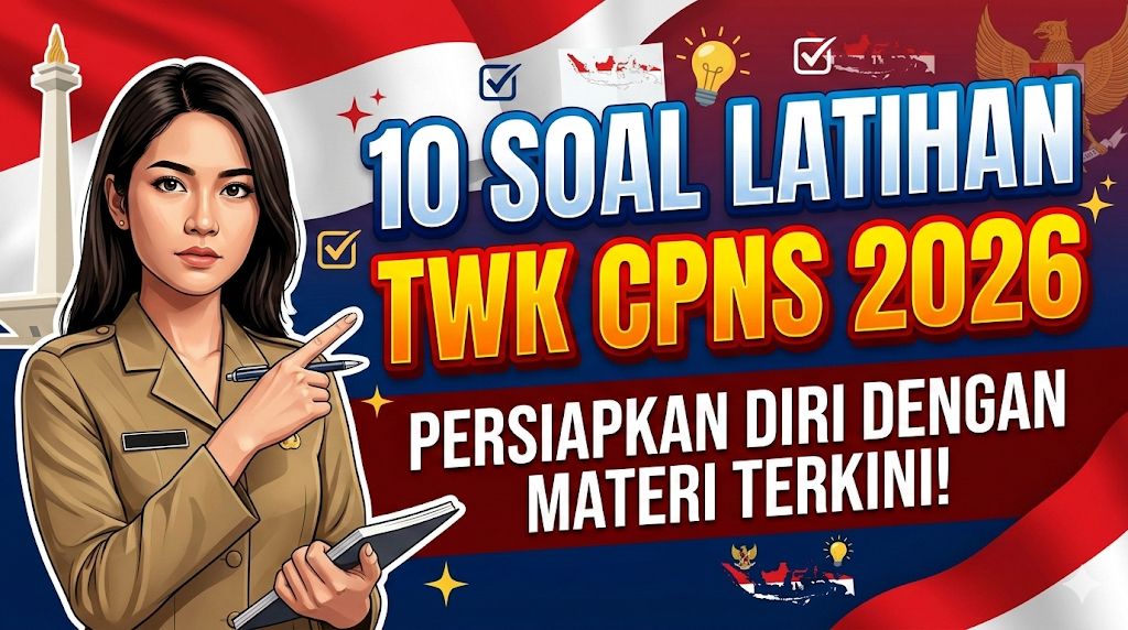 10 Soal Latihan TWK CPNS 2026: Persiapkan Diri dengan Materi Terkini!