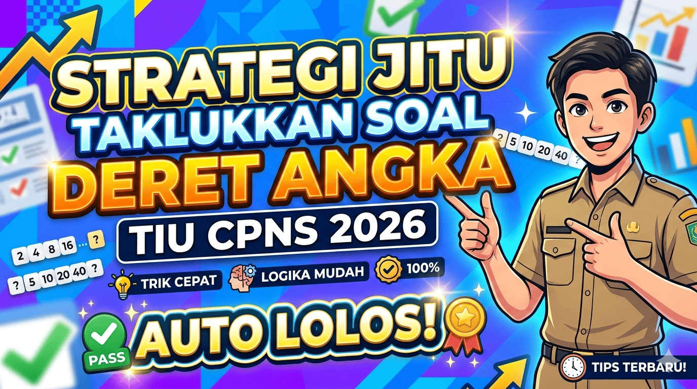 Strategi Jitu Taklukkan Soal Deret Angka TIU CPNS 2026: Auto Lolos!