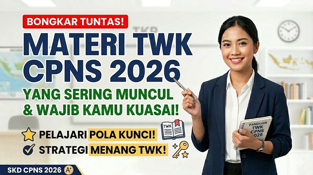 Bongkar Tuntas! Materi TWK CPNS 2026 yang Sering Muncul & Wajib Kamu Kuasai