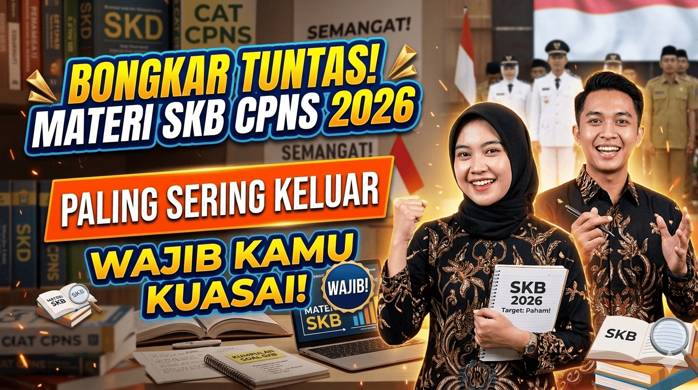 Bongkar Tuntas! Materi SKB CPNS 2026 yang Paling Sering Keluar (Wajib Kamu Kuasai!)