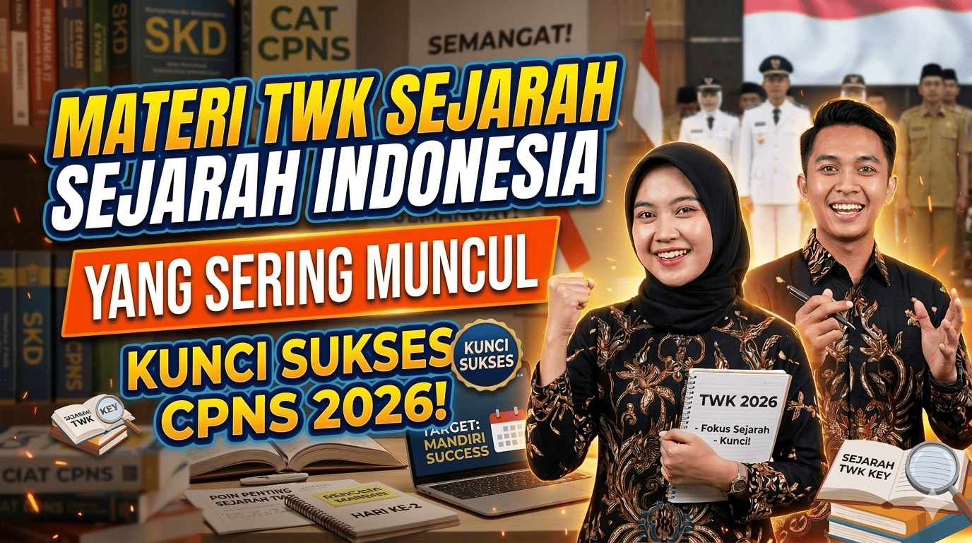 Materi TWK Sejarah Indonesia yang Sering Muncul: Kunci Sukses CPNS 2026!