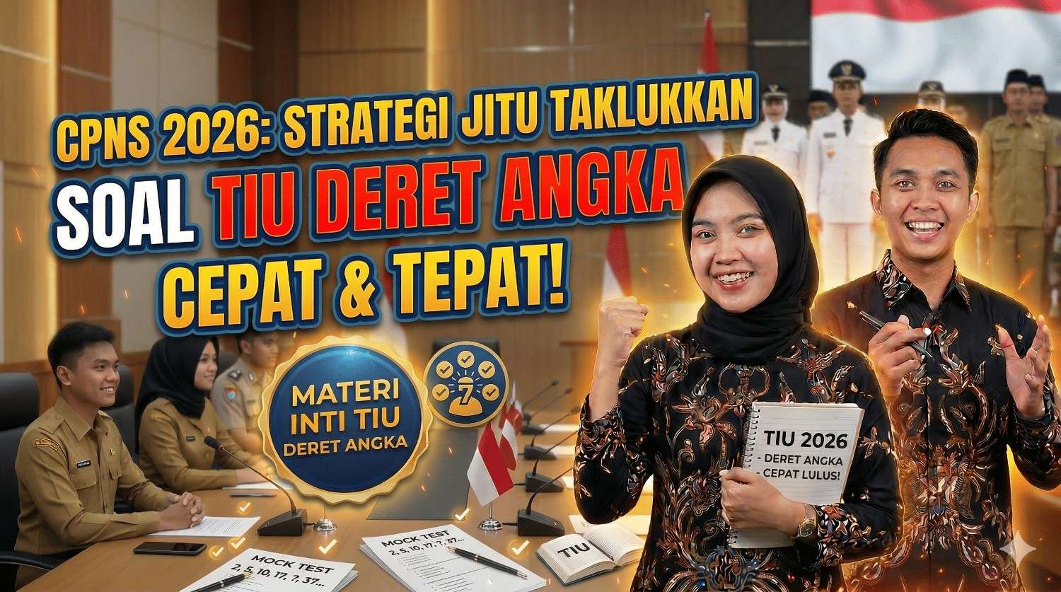 CPNS 2026: Strategi Jitu Taklukkan Soal TIU Deret Angka dengan Cepat dan Tepat!